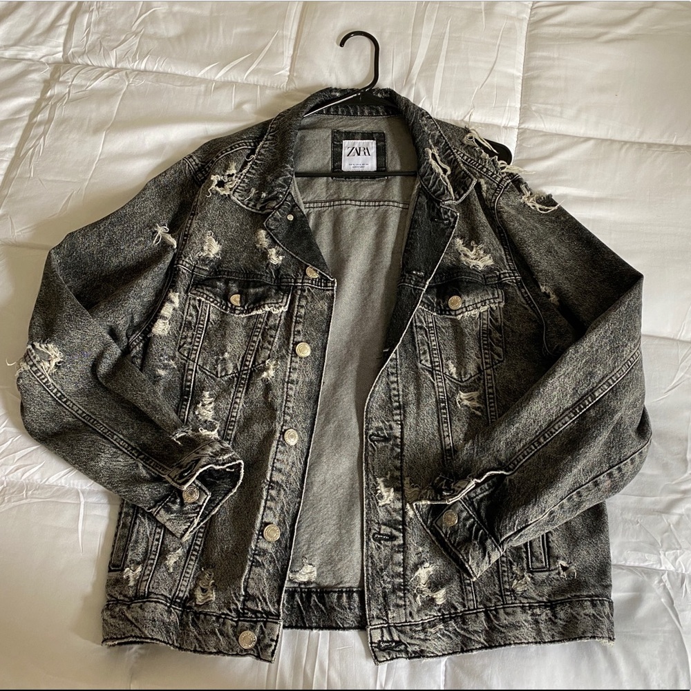 Zara Denim Jacket XL